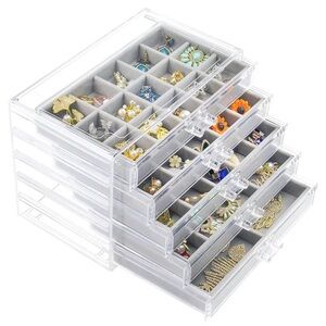 Acrylic jewelry organizer